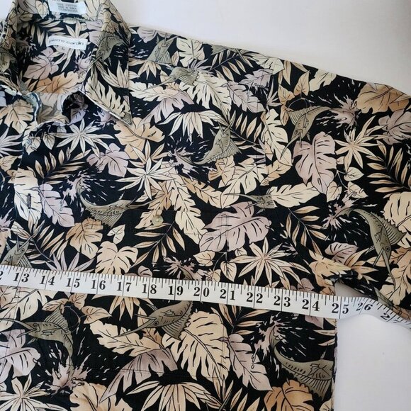 Pierre Cardin Hawaiian Shirt Large - Picture 8 of 11